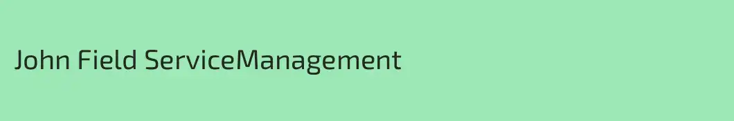 John Field ServiceManagement